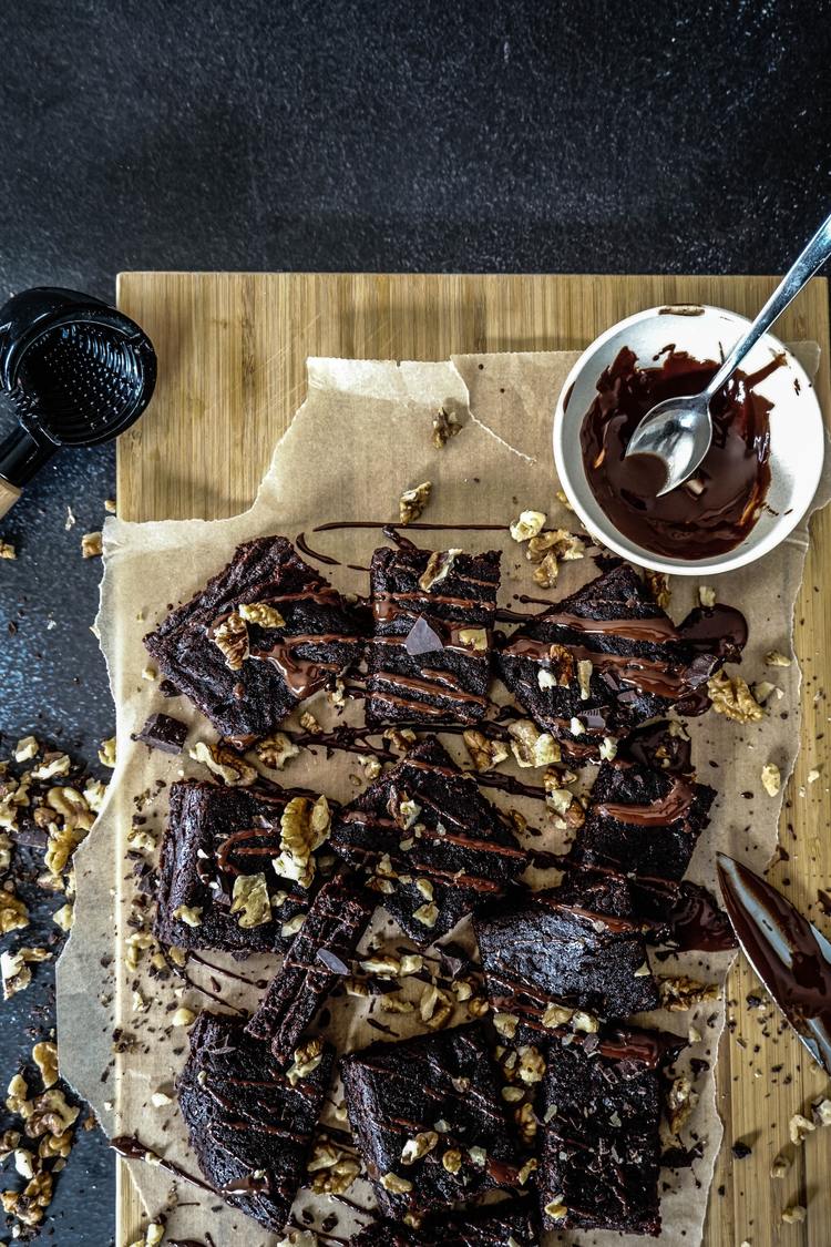 Brownies Recipe - Chocolate Walnut Brownies