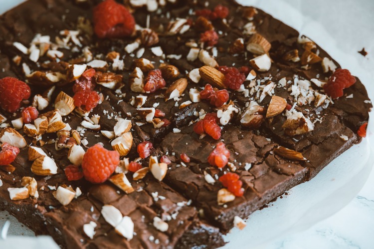 Almond and Raspberry Brownies - Brownie Recipe