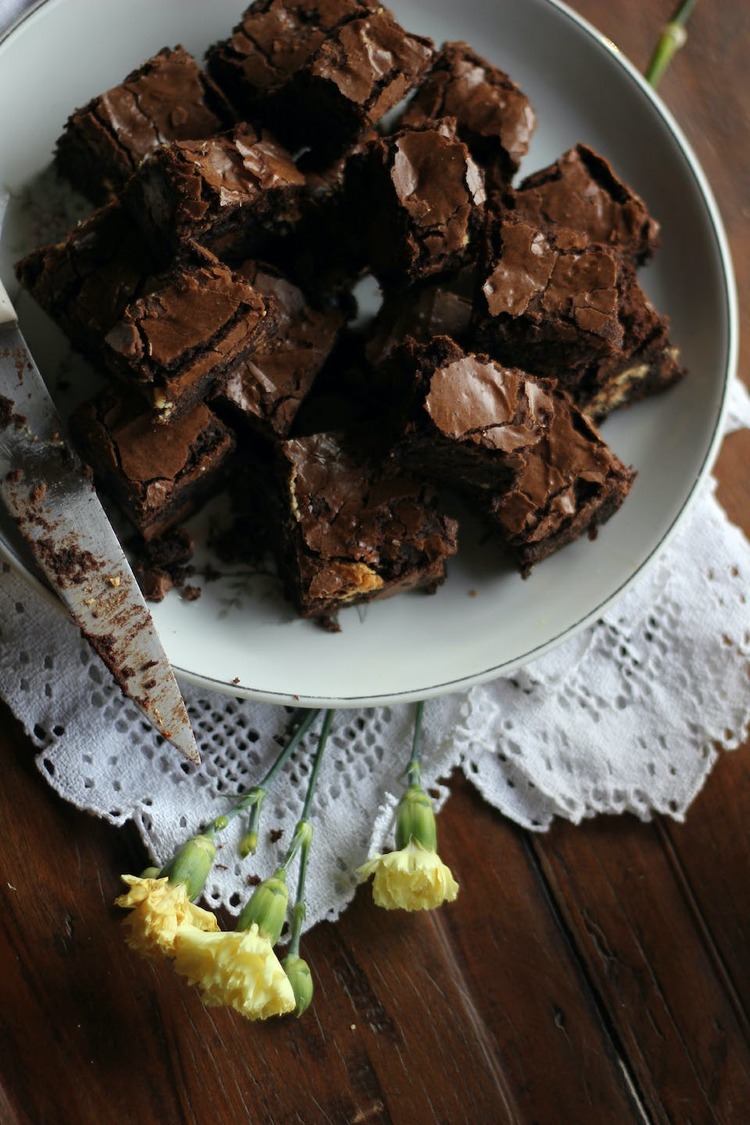 Brownie Recipe - Mini Chocolate Brownie Bites with Walnuts