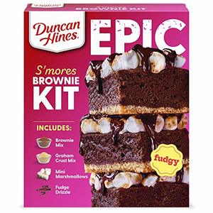Duncan Hines Epic Smores Brownie Mix Kit