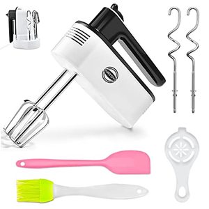 Ouryoyo Electric Hand Mixer, 5 Speed With Eject Button